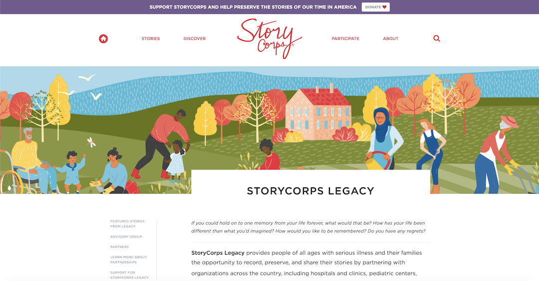 StoryCorps Legacy