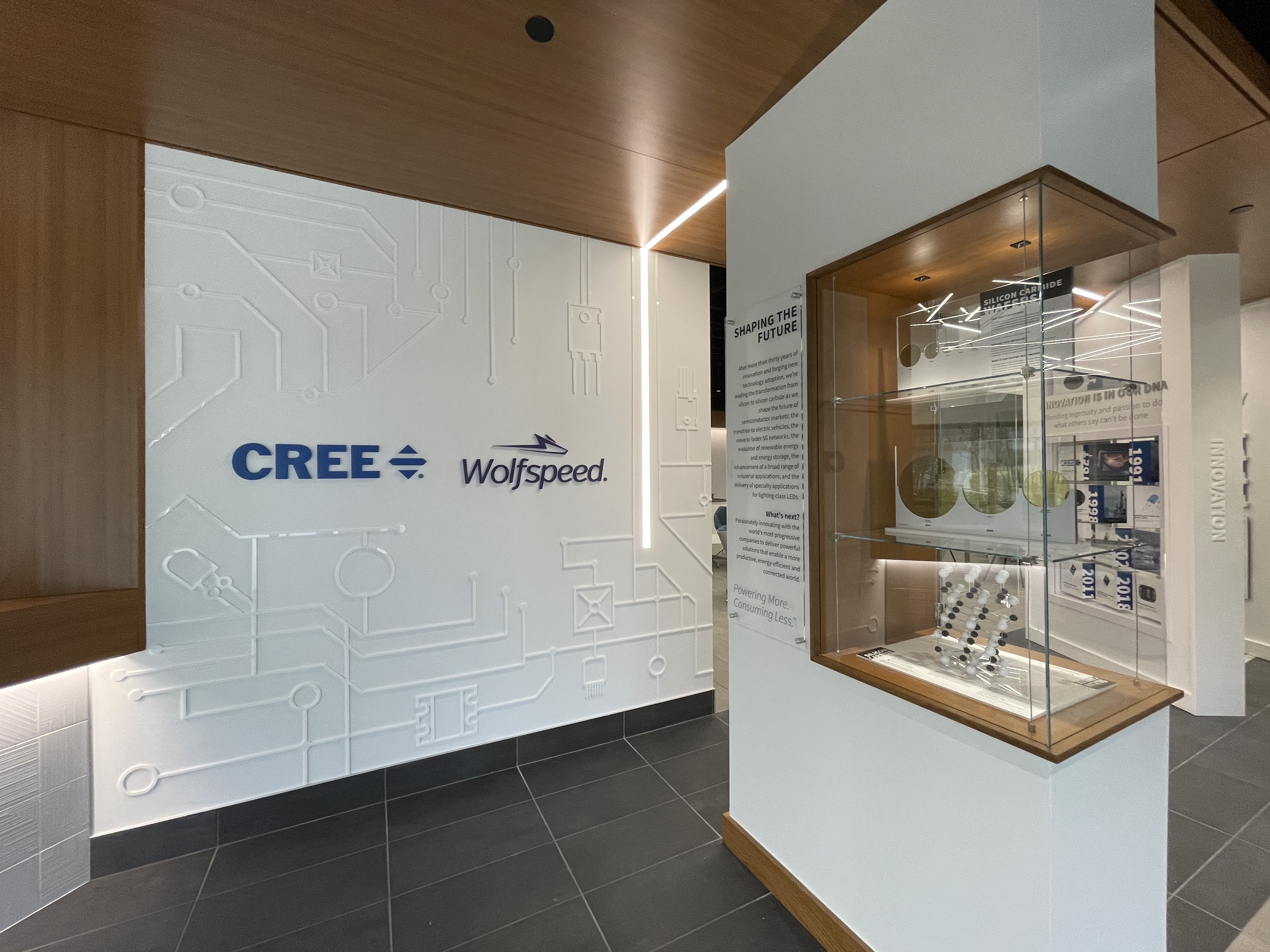 Cree | Wolfspeed Lobby